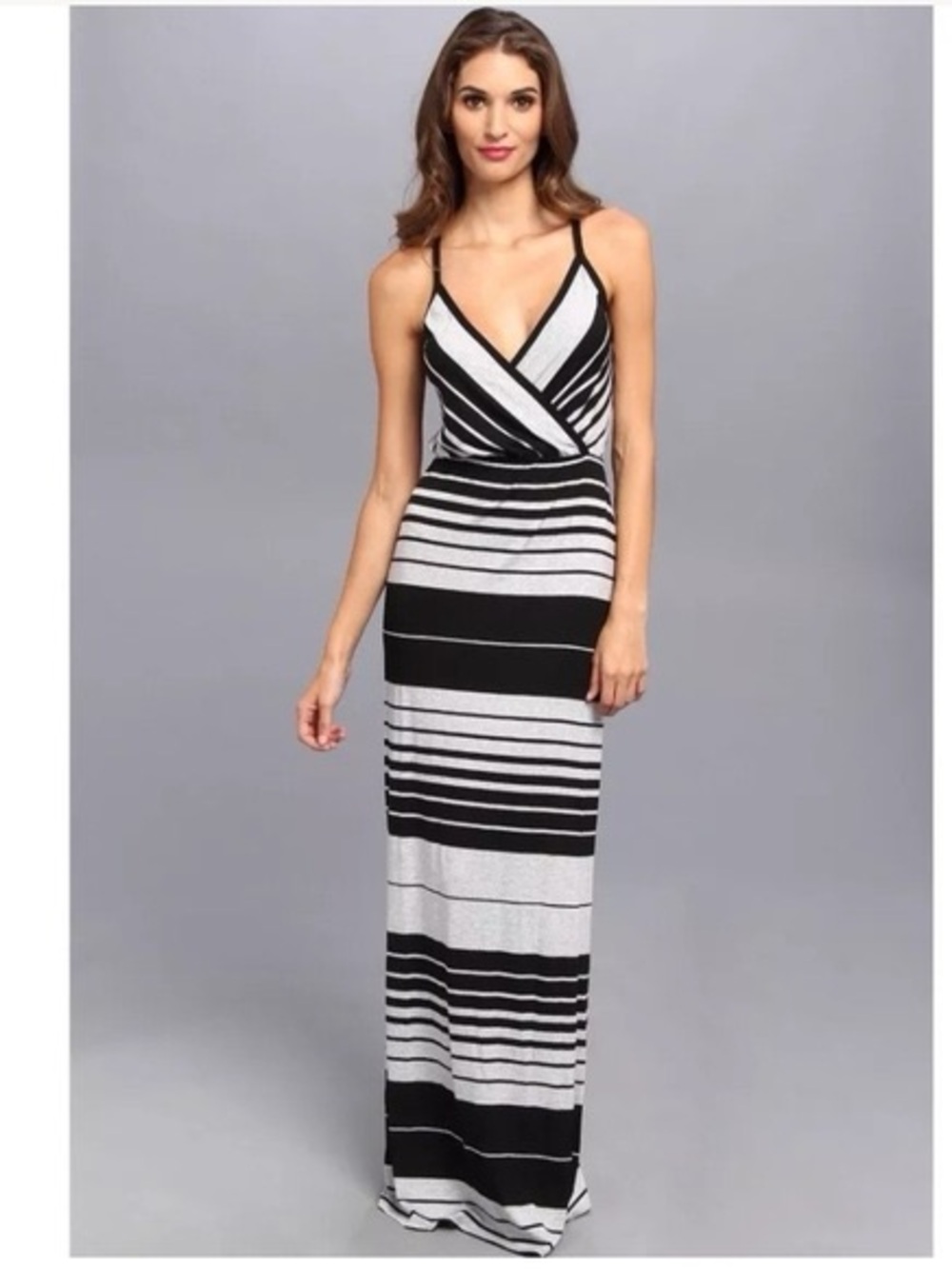 Michael Stars Delancey Surplice Maxi Dress